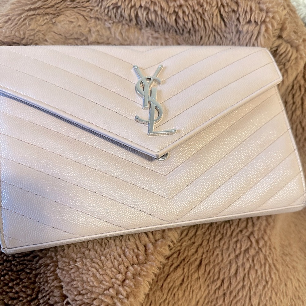 Authentic YSL envelope chain